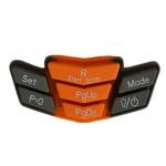 30 Shore A Painted Silicone Rubber Keyboard For Automotive Electronic Control