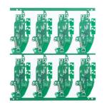 4 Layer Ultra Thin Flexible Pcb FR4 KB6160 3mil Green Solder Mask for sale
