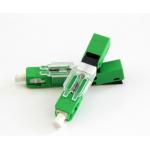 Single Mode ESC250D Fiber Optic Components UPC Blue Or Green Fiber Optic Fast Connector APC Type for sale