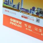 Practical Company Desk Calendar Design 180 X 230mm For Giveaway / Promotion