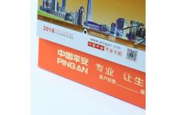 China Practical Company Desk Calendar Design 180 X 230mm For Giveaway / Promotion supplier