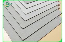 China 400gsm Laminated Grey Chip Board In Sheet 0.5MM 1.5MM Thick supplier