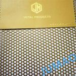 Custom Architectural Screen Decorative Metal Mesh Perforated Panel Rust Proof Artistic Decoration for sale