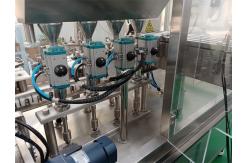 China GMP Standard Gel Filling Capping Machine with Foam Recycling Function and Consumption supplier