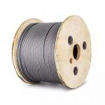 Stainless Steel 304 316 Stranded Wire Rope 6 X 36 Steel Cable Sling for sale