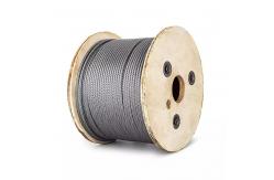 China Galvanized Steel Bulk Cable Irwc 6 X 19 Steel Wire Rope supplier