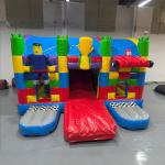 Heavy Duty Colorful Commercial Inflatable Bouncer Combo for Party for sale
