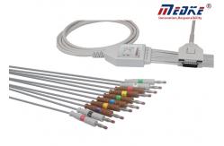 China Fukuda KP-500 IEC Fixed Banana 1.2m EKG Machine Cable supplier