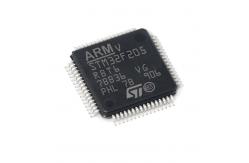 China Original Electronic Component Microcontroller STM32 IC MCU 32BIT 128KB FLASH 64LQFP STM32F205RBT6 supplier