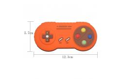 China Remote Tv Controller Gamepad Custom Silicone Teether Toy Shaped For Toddler supplier