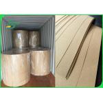 FDA 60gsm 80gsm Brown Craft Paper Jumbo Roll for Shopping Bags Custom for sale