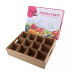 Custom Color Printed Food Packaging Box Fruit Packaging Boxes Folders with Quick Sample Turnaround for sale