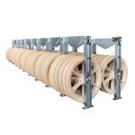 MC Nylon Sheave 60KN 660MM Conductor Stringing Blocks for sale
