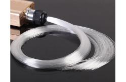 China Side Sparcable Fiber 0.25 Diameter PMMA Plastic Bare Light Optical Fiber supplier