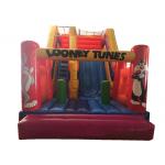 PVC Rabbit Simple Inflatable Dry Slide Looney Tunes Waterproof EN14960 SGS CE for sale