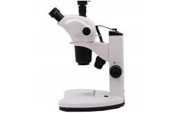 China Trinocular 0.7x - 6.3x Track Stand Zoom Stereo Optical Microscope A23.0203 supplier