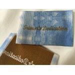 Widely Used Damask Woven Labels , Digital Print Logo Satin Woven Labels for sale