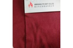 China UL NFPA2112 FR Cotton Fabric Interlock Weave Anti Flame Fire Proof Fabric supplier