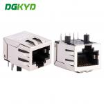 1000BASE Gigabit Interface RJ45 Connector RJ45 Network Port Socket With Shielding And No Light DGKYD111Q034HWA1D for sale