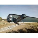 Modern Farming Chicken Egg Layer Cages Galvanized Opening Structure