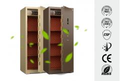 China Anti-Theft Commercial Safe Boxes Alarm System Biometric Fingerprint Lock 7 Open Ways supplier