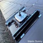 500*600mm Crawler Style Solar Panel Cleaning Robot for and Intelligent Maintenance for sale