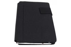 China Custom Logo Ultraportable Wireless Charger Notebook , Foldable Power Bank Padfolio supplier