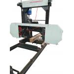 Diesel engine Hydraulic Motor Horizontal Band Saw Mills with Log lifting Arm for sale