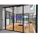 Double Glazed External Aluminum Sliding Patio Doors With Sliding Screen for sale