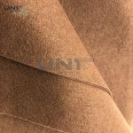 Eco Friendly Polyester Wool Needle Punched Fabric For Coat Collar for sale