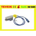 Nihon Kohden TL-101T / TL-201T reusable finger clip adult spo2 sensor