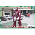 Durable Inflatable Iron Man / Spider Man Cartoon Character Hero For Event for sale