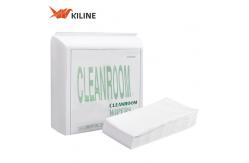China 50gsm Industrial Cleaning Cloth Non Woven Cleanroom Wipes With Low Linting supplier