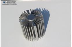 China High Power LED Aluminum Heatsink Extrusion Profiles Different Surface Treatment supplier
