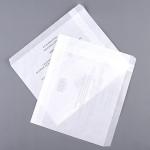 Rectangular Transparent Biodegradable Glassine Paper Pouch For Packaging for sale