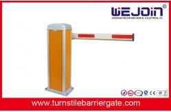 China Rfid Electronic Security LED Boom Barrier Gate Parking Aluminum Arm Barrier supplier