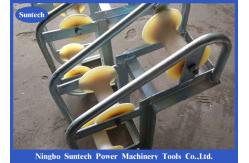 China C Series SHL150C Three Rollers Wire String Tools Cable Pulling Pulley Roller supplier