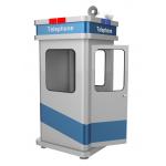Vandal-proof Industry Kiosk, Acoustic Telephone Booths, Sound-proof Kiosk with Door for sale