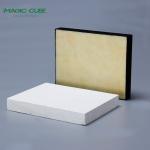 Insert Edge White Acoustic Glassfiber Ceiling Tile for Soundproofing and Noise Reduction
