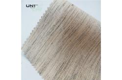 China Double Sided Hair Interlining Canvas Fabric For Overcoat Uniform supplier