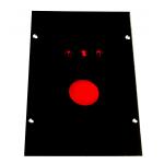USB IP65 waterproof 38mm chameleon backlit trackball pointing device for sale