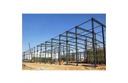 China Galvanized Q235b Q345b Frame Steel Structure Workshop Prefabricated supplier
