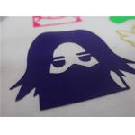 Tearproof Heat Transfer Garment Labels  ,  Colorful Silicone Label For Clothing for sale