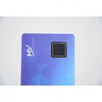Blue Wizard Layout Fingerprint Smart Cards 0.4mm Digital Keys 2.7 inch for sale