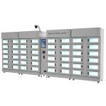 Refrigerated Heated Waterproof Smart Fresh Food Delivery Pickup Locker With Cooling for sale