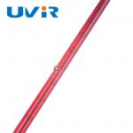 2600 degree IR Halogen Lamps , ruby Quartz Halogen Lamp for food heating
