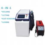 2000W Fiber Laser Welding Machine Water Cooled Handheld Laser Welder 4 In 1 for sale