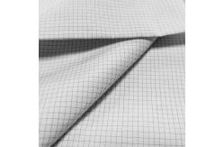 China Woven ESD Anti Static Lining Fabric Carbon Release 75D*75D Short Fiber supplier