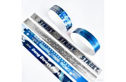 China Durable Glitter Laser Wristbands Secure and Fun Entry for Adults and Children supplier