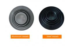 China Aluminum Vessels and Low Carbon Steel Vessels Φ110mm Φ145mm Φ180mm Φ220mm Φ300mm supplier
